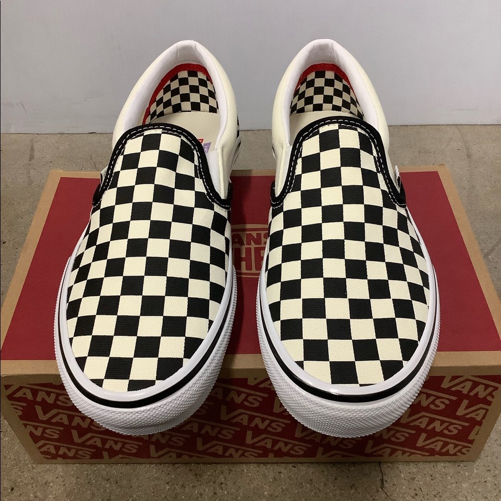205 Skate Slip-On
(Checkerboard) Black/Off